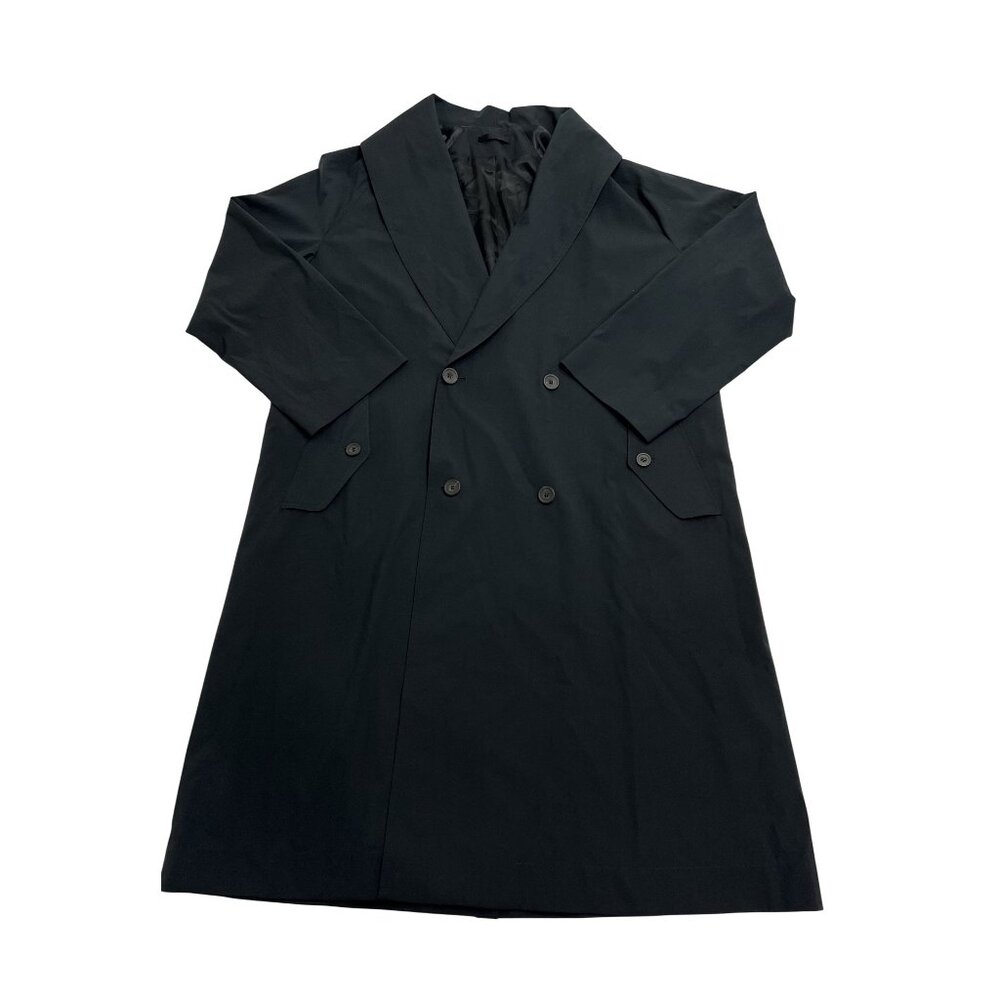 COS Regular Fit Coat in Black